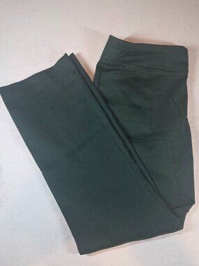 Croft & Barrow dark green 16 Short Effortless Stretch Pant straight leg